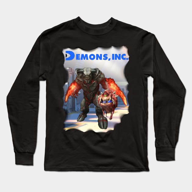 DEMONS, INC. Long Sleeve T-Shirt by Corey'sTees